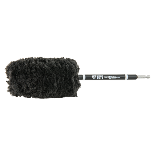 Power Woolie Microfiber Wheel Brush with Drill Adapter