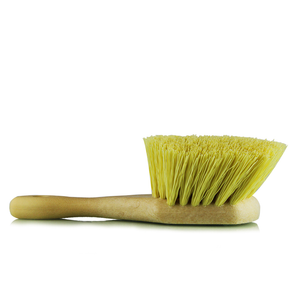 Utility Brush Strong Yellow Bristles-Wheel-Fender Tire & Rim