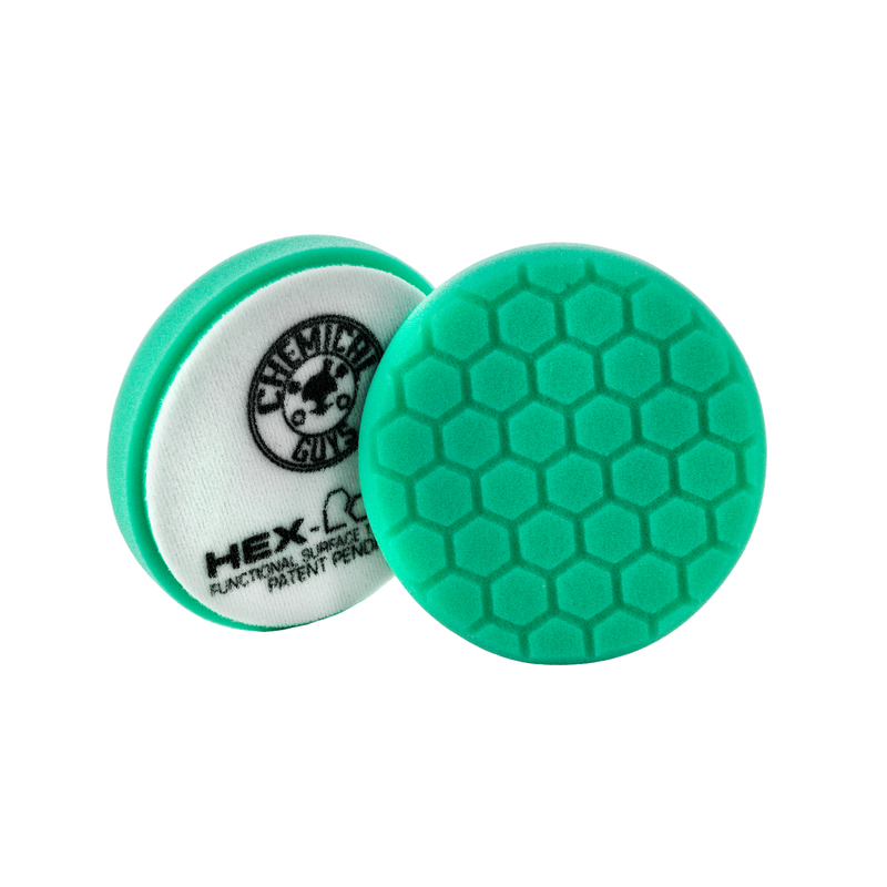 Hex-Logic Pad Green Light Cut-Heavy Polish Minor Scratch & Swirl Remover Pad