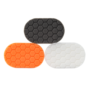 Hex-Logic Hand Polishing Applicator Pads 3X6X1In. (3 Pack)