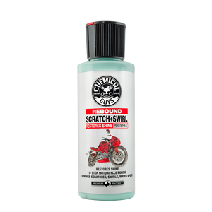 Rebound Scratch & Swirl Remover One Step Polish for Motorcycles (4 oz/118ml/pocketsize)