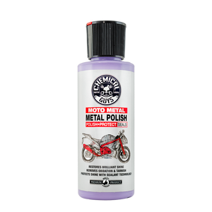 Moto Metal Polish Cleaner, Polish & Protectant for Motorcycles (4 oz/118ml/pocketsize)