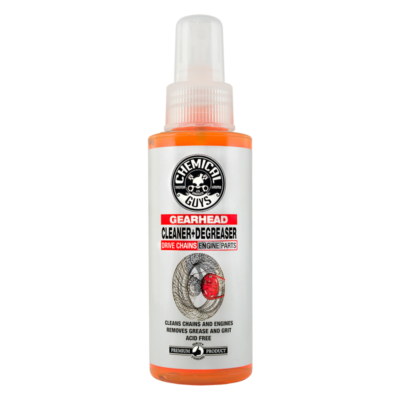 Gearhead Motorcycle Cleaner & Degreaser for Drivechains and Engine Parts  Pocket Size (4 oz)